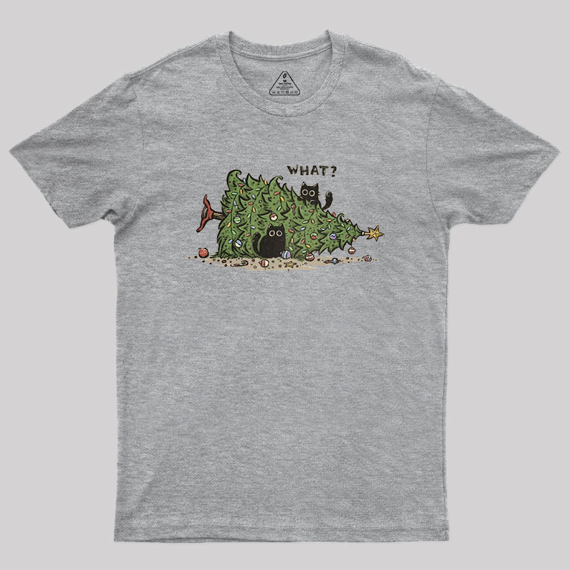 What Cat Funny Geek T-Shirt