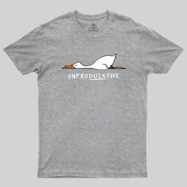 Unproducktive Geek T-Shirt