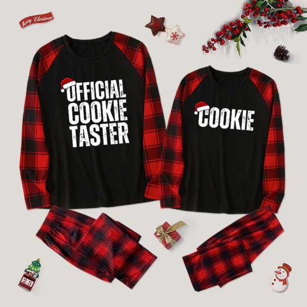 Cookie Taster Couple Pajama Sets