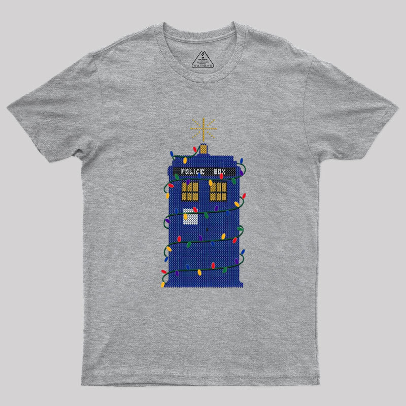 Happy Christmas from the Tardis Geek T-Shirt