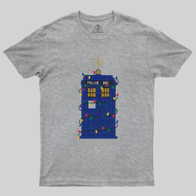 Happy Christmas from the Tardis Geek T-Shirt