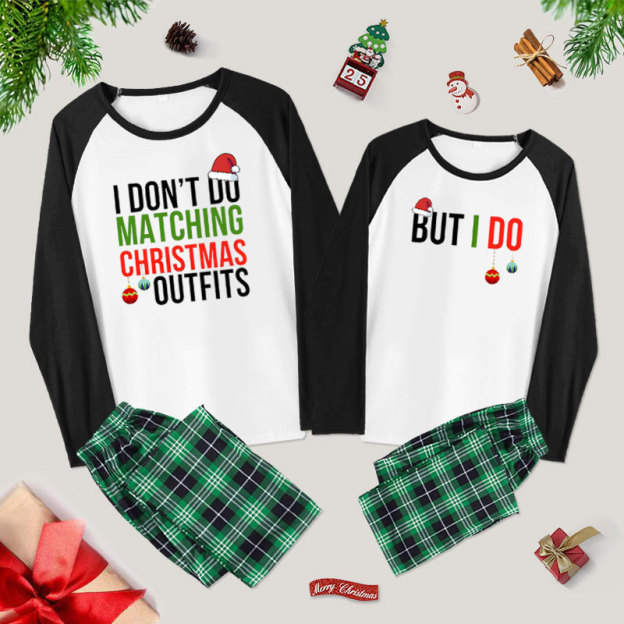 Christmas Family Matching Couple Pajama Sets