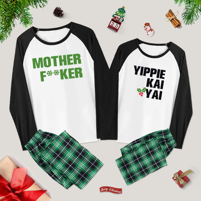 Yippie Kai-Yay Couple Pajama Sets