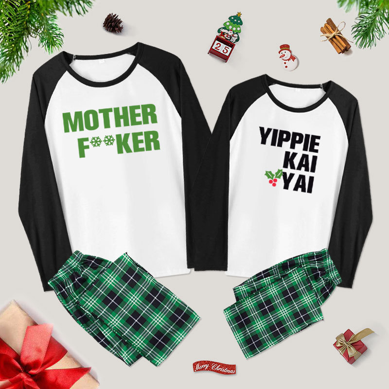 Yippie Kai-Yay Couple Pajama Sets