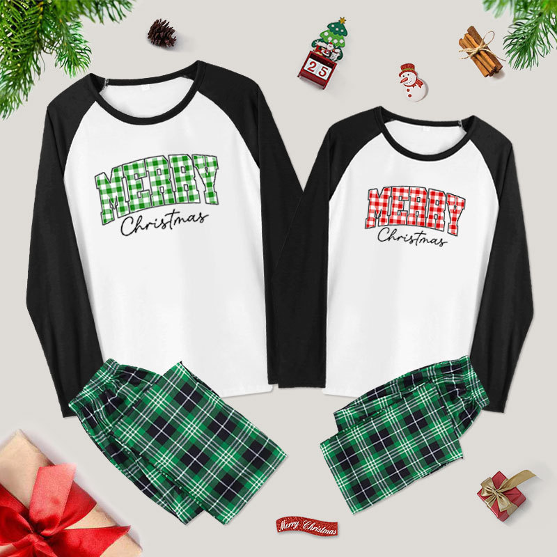 Matching Family Xmas Couple Pajama Sets