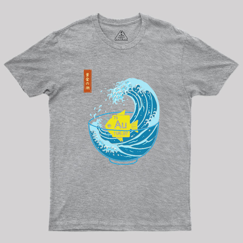 Golden Wave Geek T-Shirt