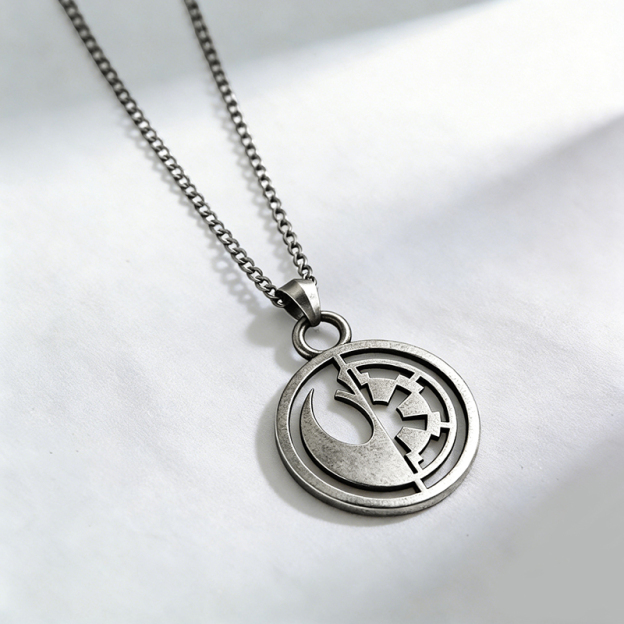 Balance of Forces Geek Sculptural Necklace