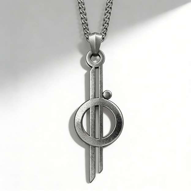 Celestial Harmony Geek Sculptural Necklace