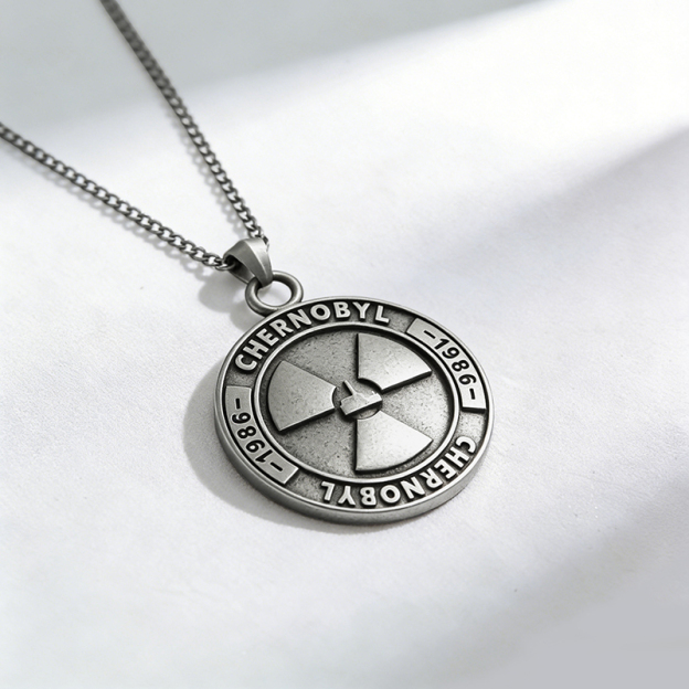 Chernobyl 1986 Geek Sculptural Necklace