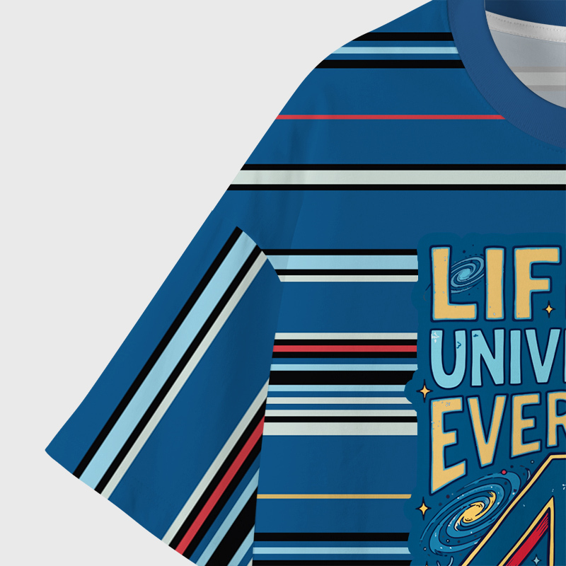 The Answer Geek Eco Oversized Graphic Tees