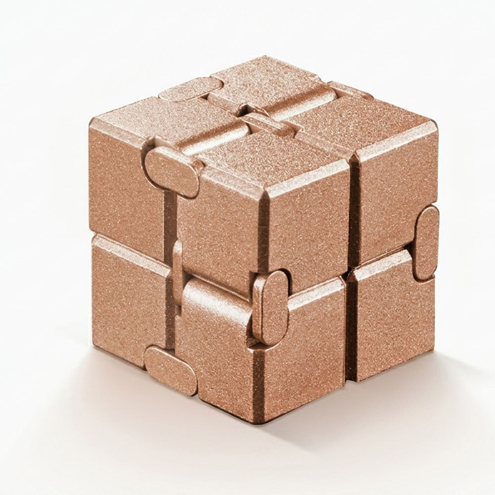 Metal Infinity Cube Fidget Toy
