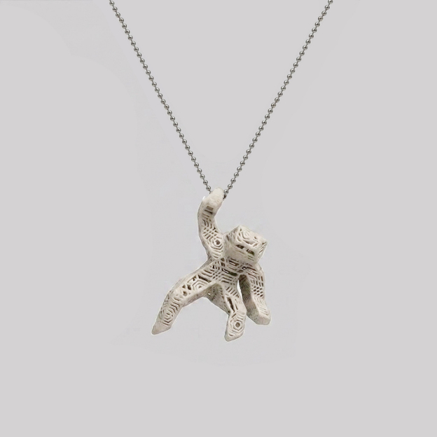 Space Rescue Grace Geek Sculptural Necklace