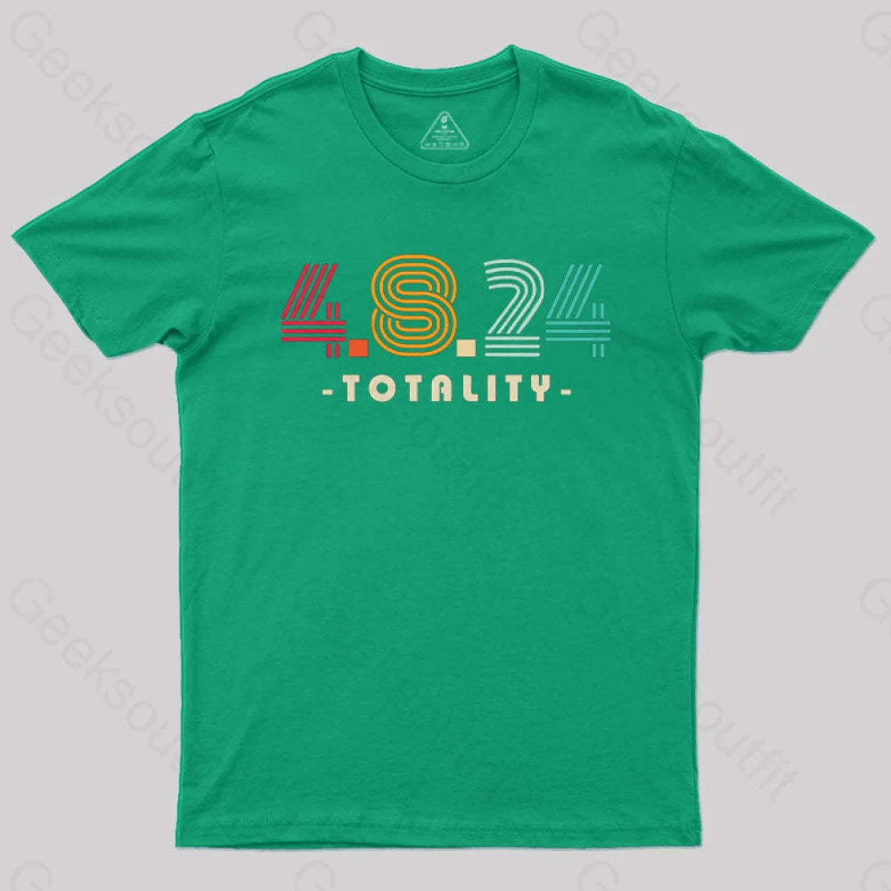 4.8.24 Totality Solar Eclipse Retro Vintage T-Shirt Green / S