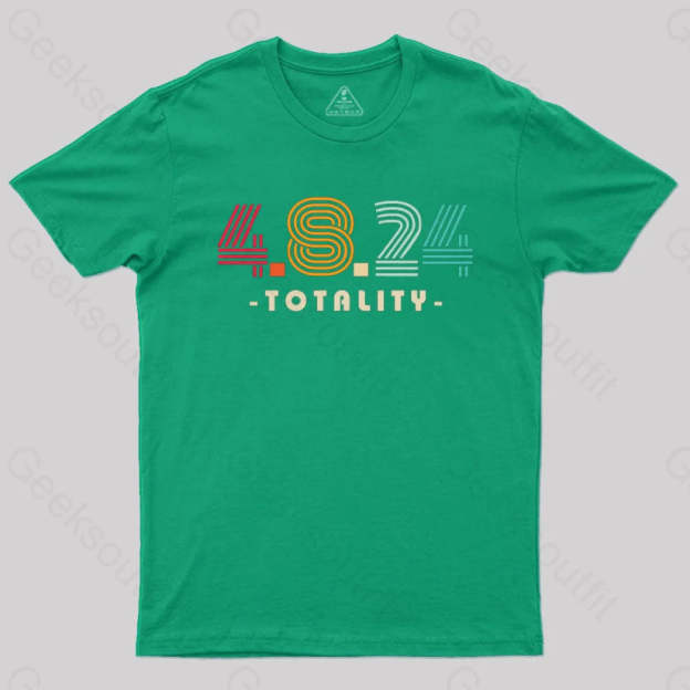 4.8.24 Totality Solar Eclipse Retro Vintage T-Shirt Green / S