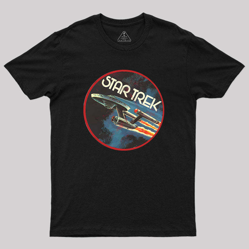 Geeksoutfit Star Trek Enterprise Vintage T-Shirt for Sale online