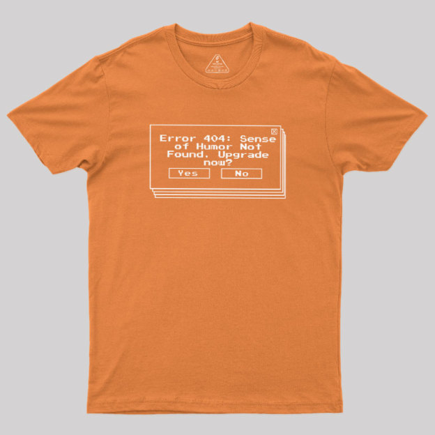 Upgrade Your Humor Geek T-Shirt