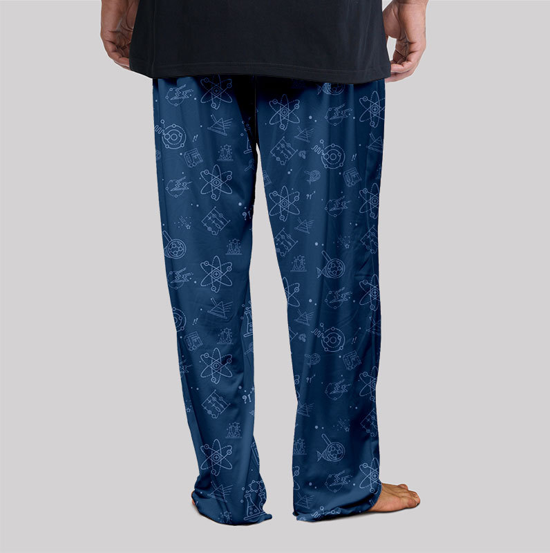 Science Lab Navy Blue Science Geek Loungewear Pants