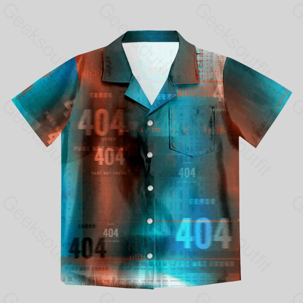 404 Error IT Button Up Pocket Shirt - Geeksoutfit