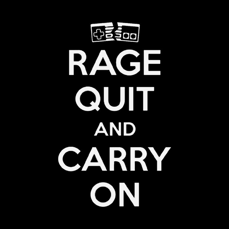 Rage Ouit Geek T-Shirt
