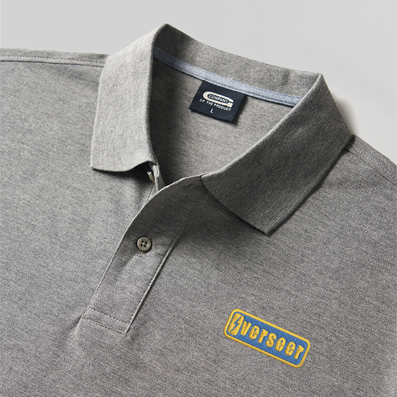 Overseer Geek Embroidered Polo Shirts