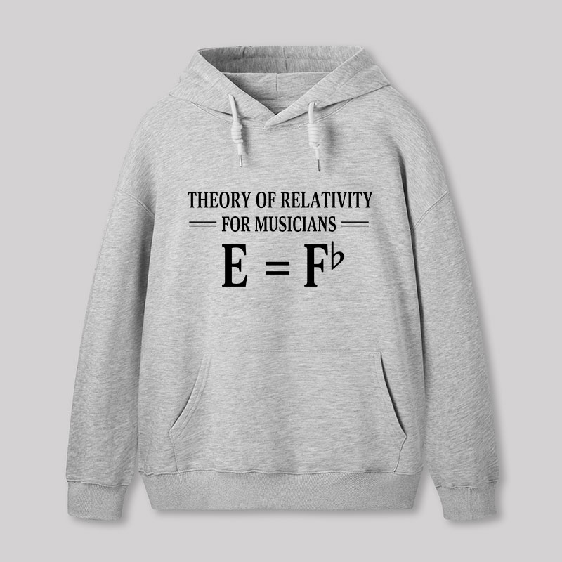 Theory Of Relativity For Musicians Geek Hoodie