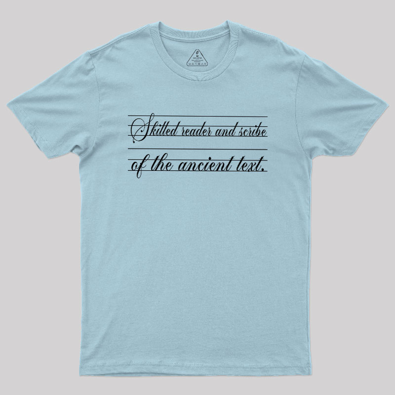 Ancient Scribe Geek T-Shirt