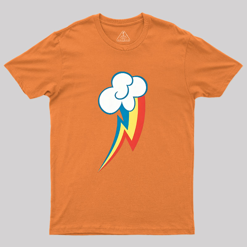 Rainbow Cloud Geek T-Shirt