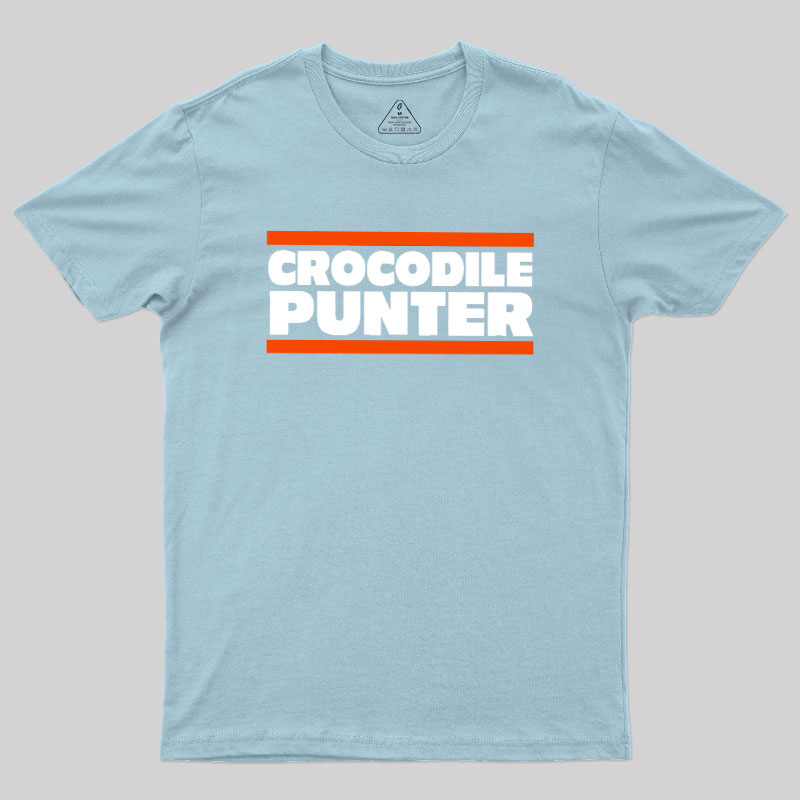 Crocodile Punter Geek T-Shirt
