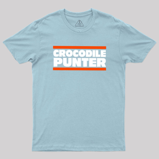 Crocodile Punter Geek T-Shirt