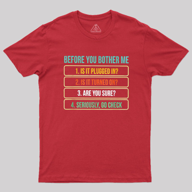 Funny Information Technology Tech Geek T-Shirt