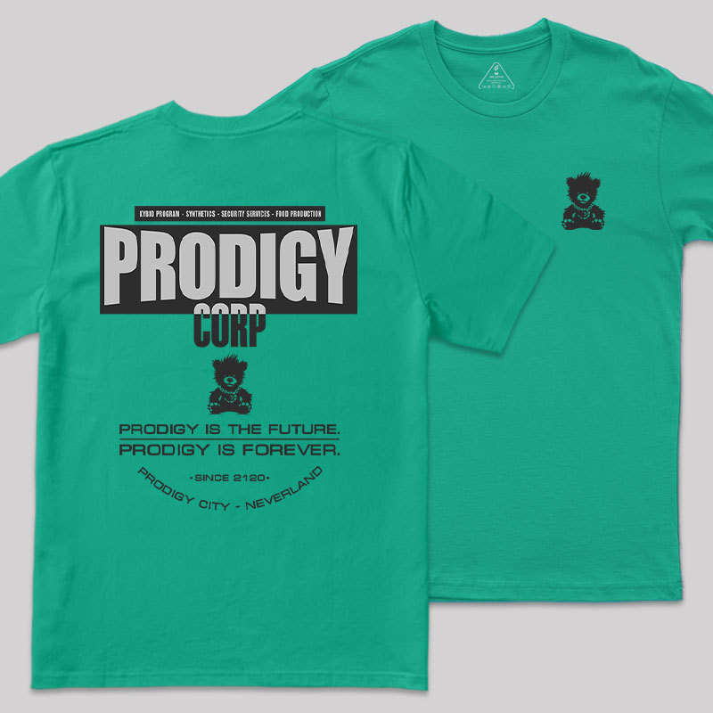 Prodigy Corp Front and Back Printed Geek T-Shirt