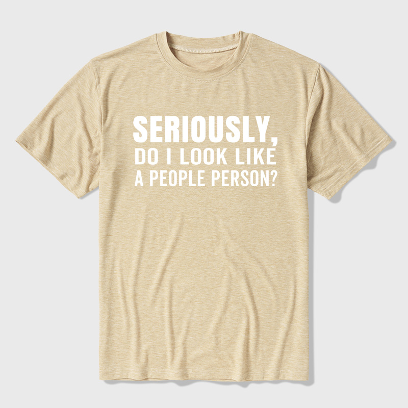 Not a People Person Ultra Soft Heather Tee