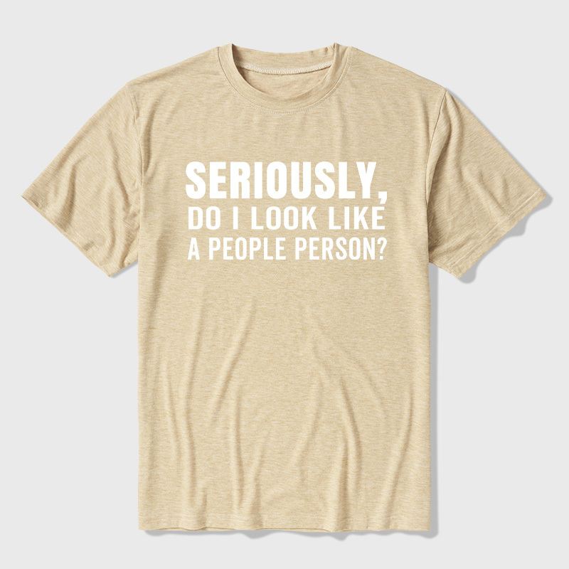Not a People Person Ultra Soft Heather Tee