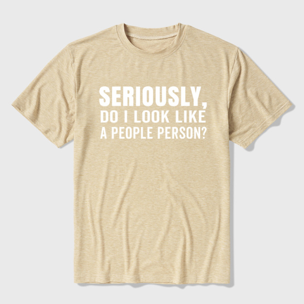 Not a People Person Ultra Soft Heather Tee