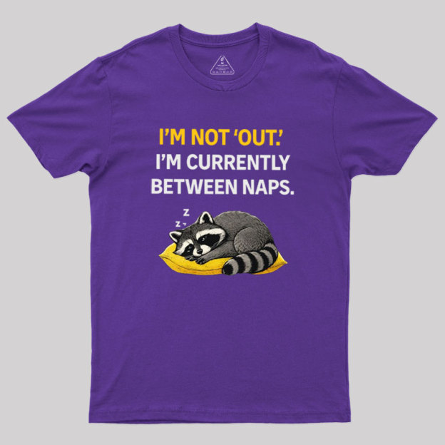 I��m Currently Between Naps Geek T-Shirt