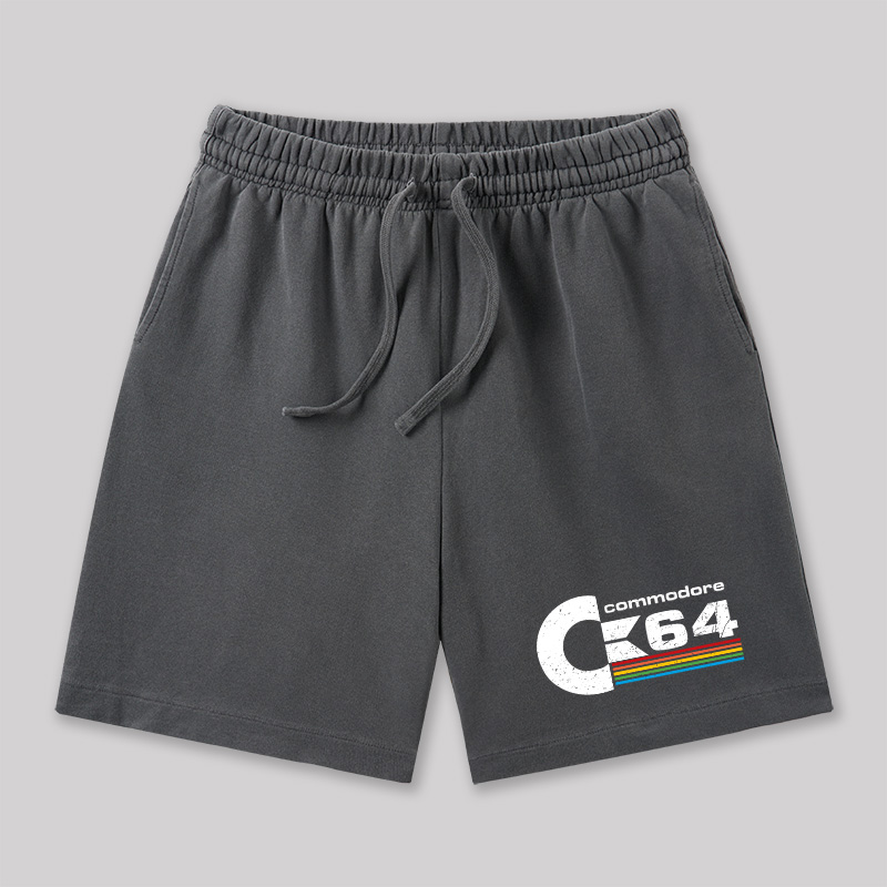 Commodore 64 Geeky Washed Shorts