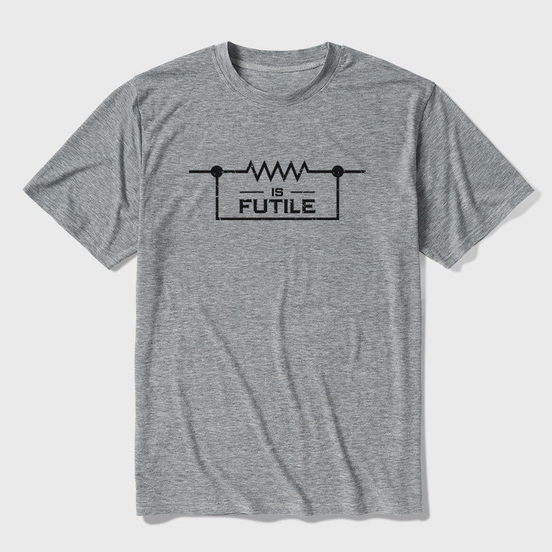Funny Engineer Resistor Geek Science Ultra Soft Heather Tee