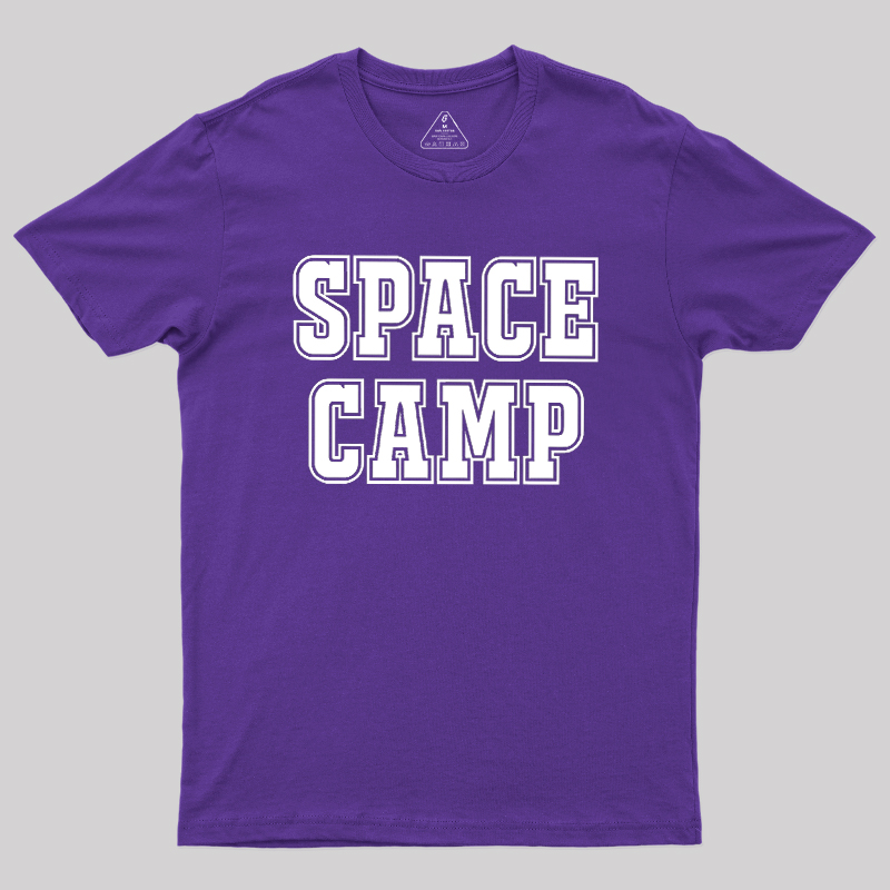 Retro 80s Space Camp University Style Geek T-Shirt