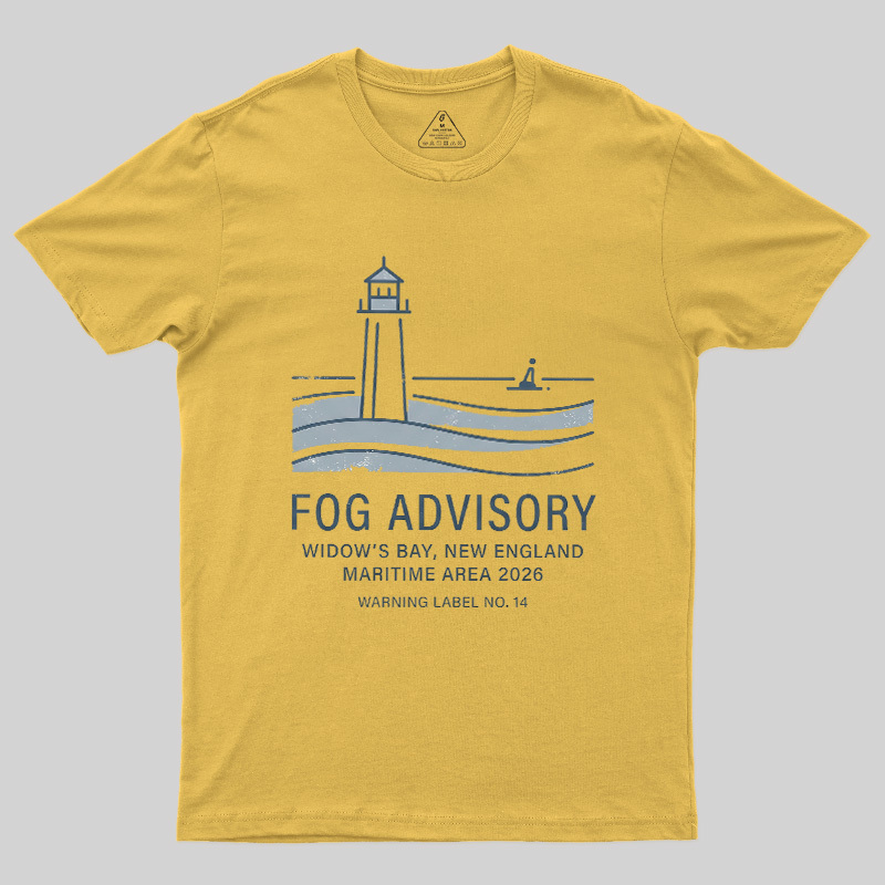New England Fog Advisory Geek T-Shirt