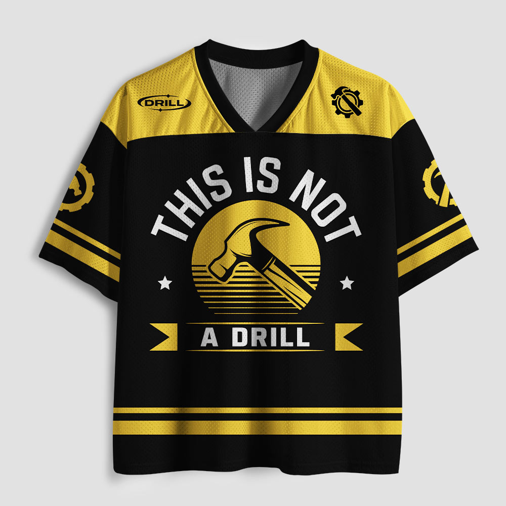 This Is Not A Drill Geek Mesh Jersey
