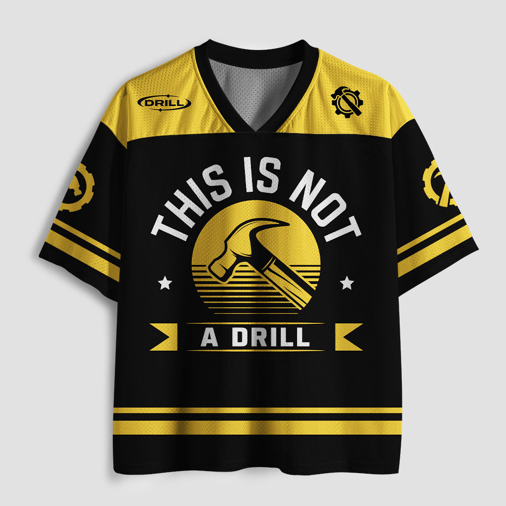 Geeksoutfit Lack Of Trust Geek Mesh Jersey for Sale
