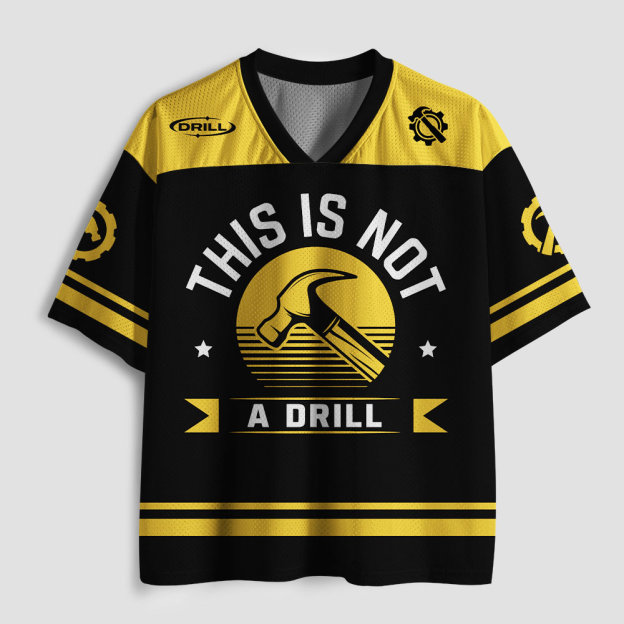This Is Not A Drill Geek Mesh Jersey