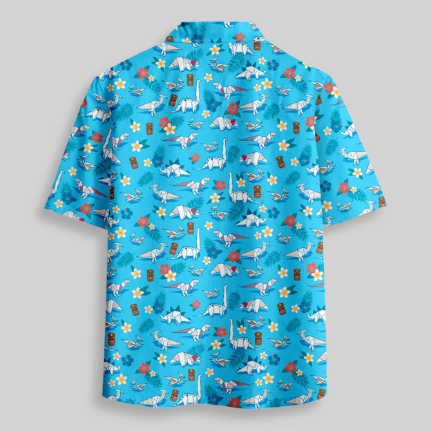 Paper Holiday Button Up Pocket Shirt