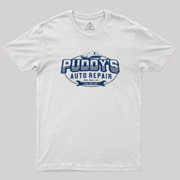 Puddy's Auto Repair Seinfeld Geek T-Shirt