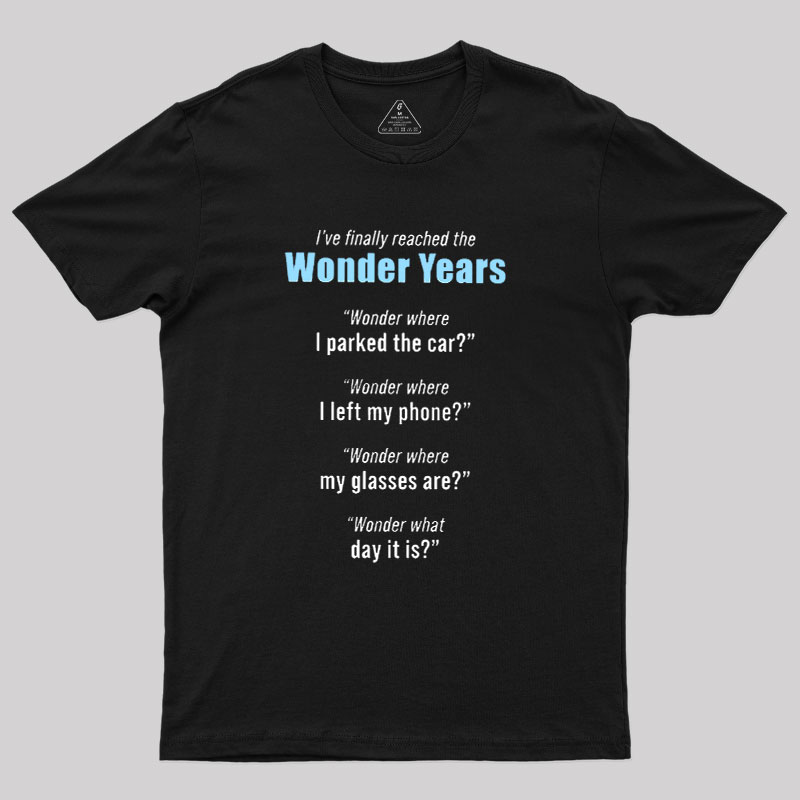 Wonder Years Geek T-Shirt