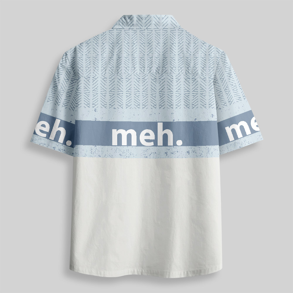 MEH Button Up Pocket Shirt