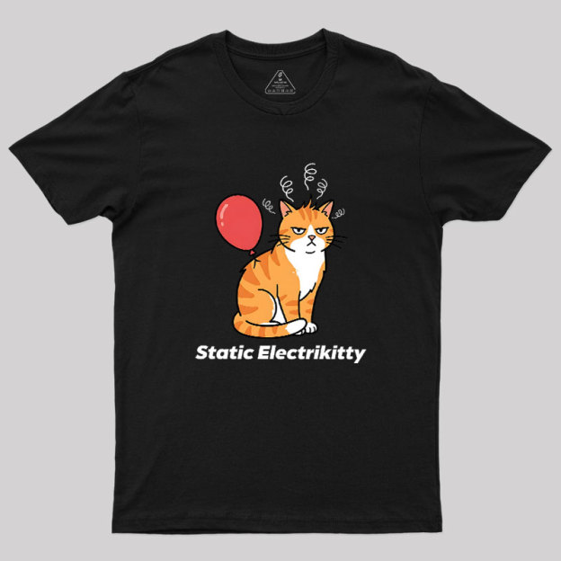 Static Electrikitty Geek T-Shirt