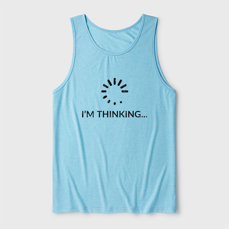 I'm Thinking Ultra Soft Heather Tank