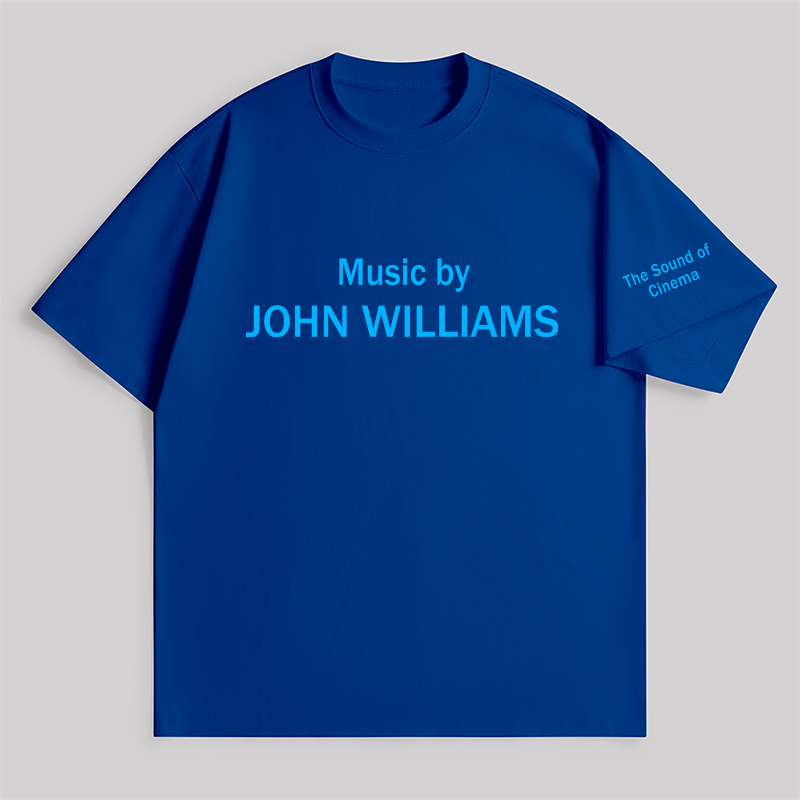 Music By John Williams Unisex Oversized T-shirt