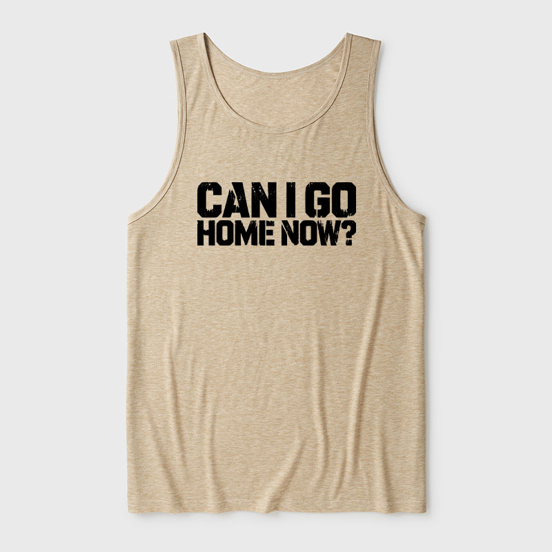 Can I Go Home Now Ultra Soft Heather Tank
